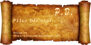 Pilcz Dániel névjegykártya